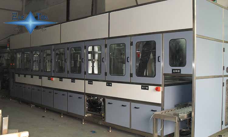 關(guān)于多槽超聲波清洗機(jī)的清洗要求